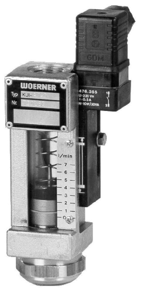 KUI-A Volumestroomaanwijzer - Woerner Smeersystemen